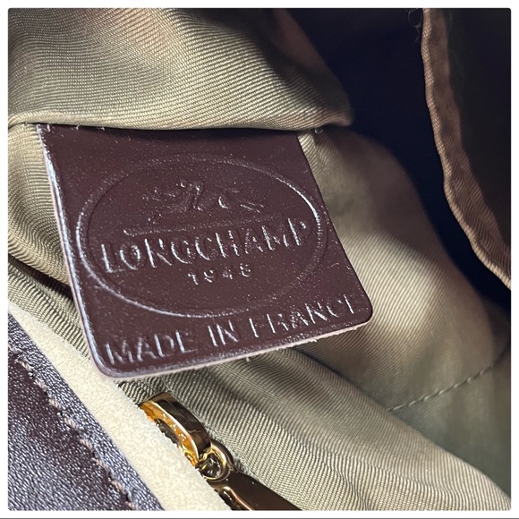 LONGCHAMP Multicolored Python Embossed Leather Gatsby Tote - Picture 8 of 8